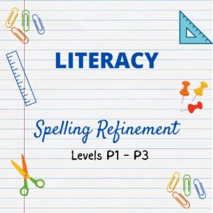 Spelling Refinement <br> Literacy (Primary School) P1 P2 P3